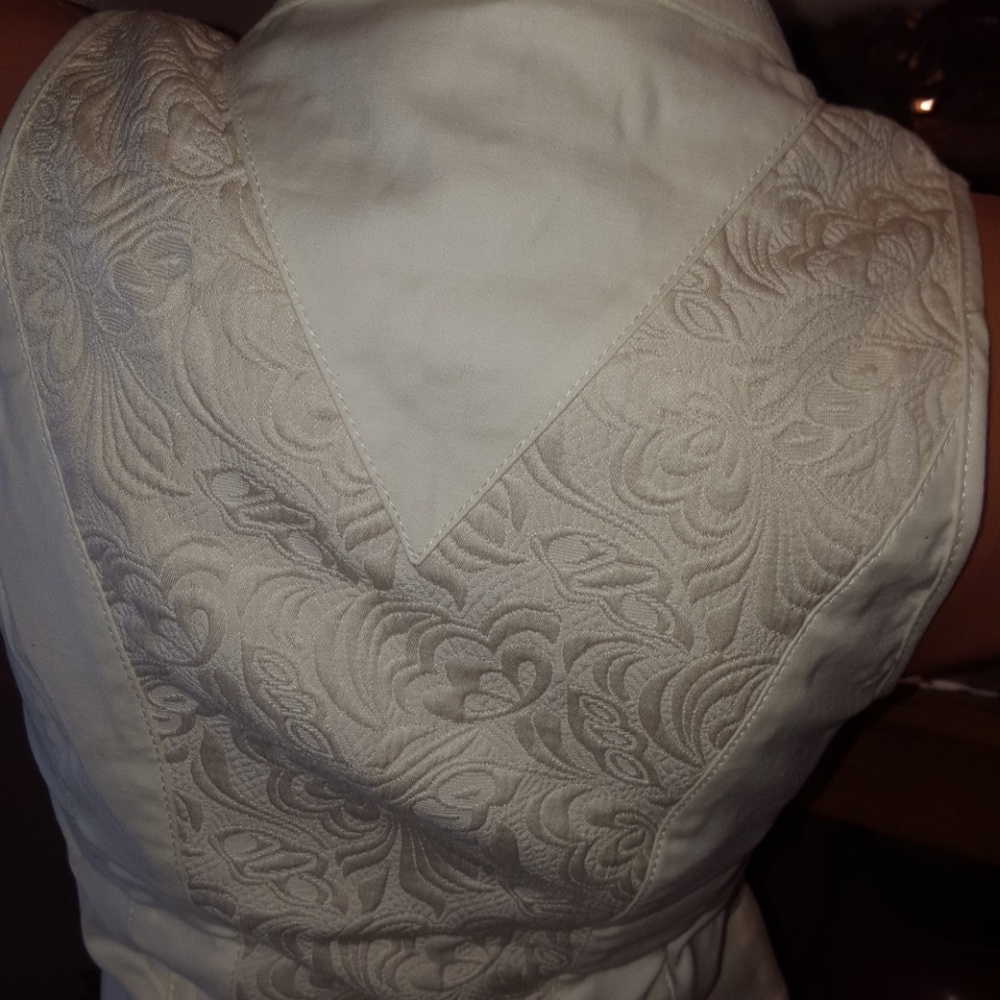 Bebe Design Lab lace detail vest S - Picture 6 of 8